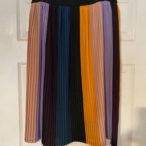 Pleated Color block Skirt (Sally Disneybound)